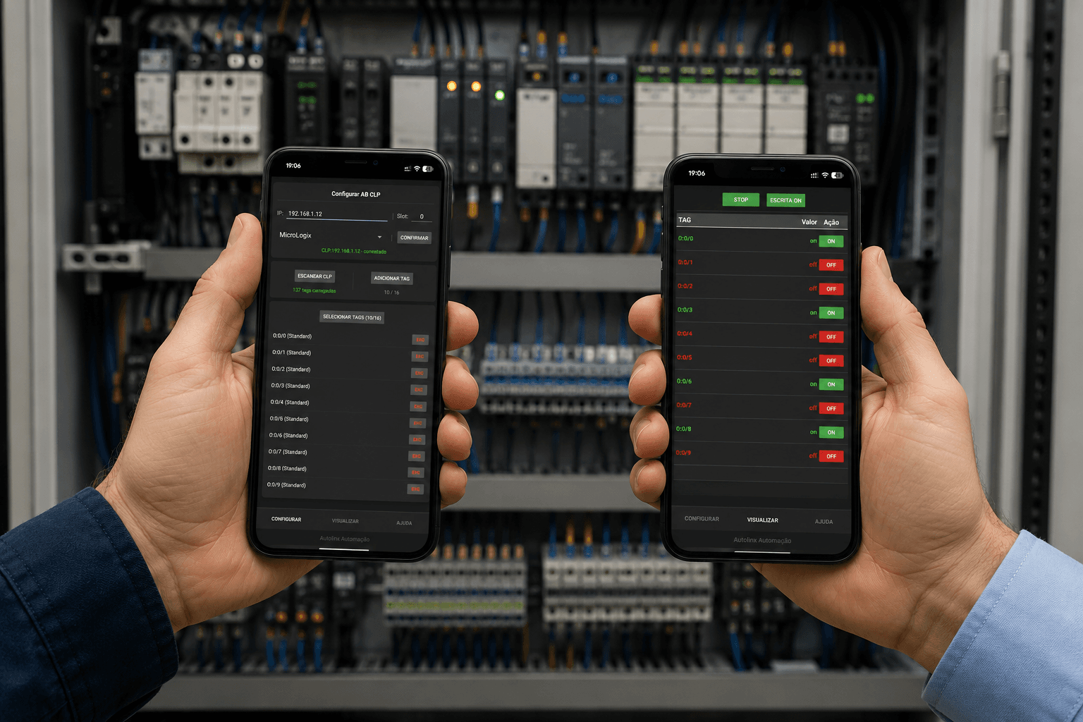 App de Monitoramento de CLPs