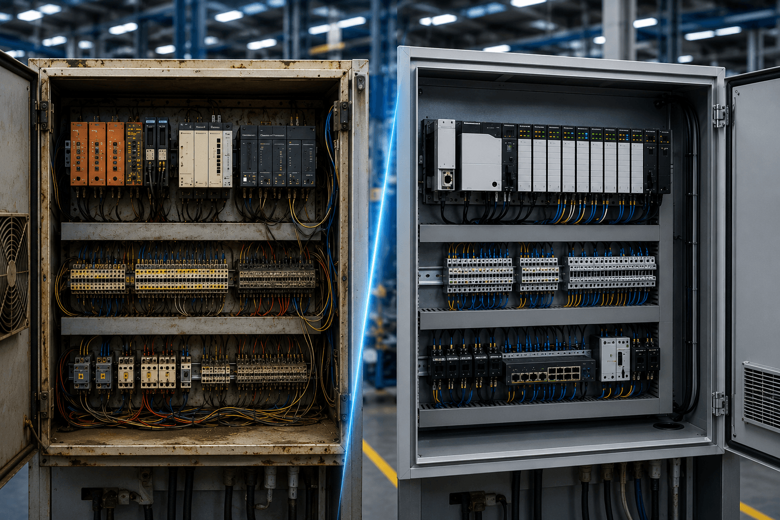 Modernização de Painéis de Controle