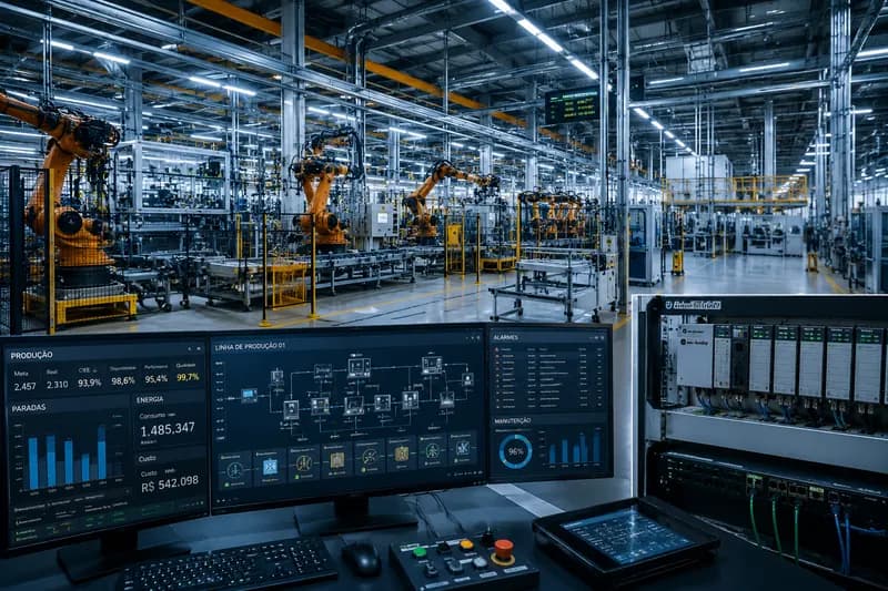 Sistema de Controle para Linha de Produção