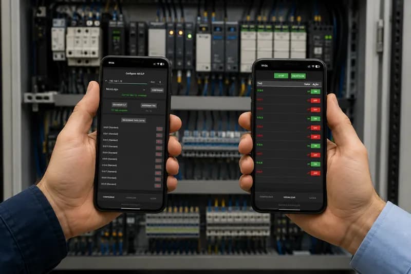 App de Monitoramento de CLPs
