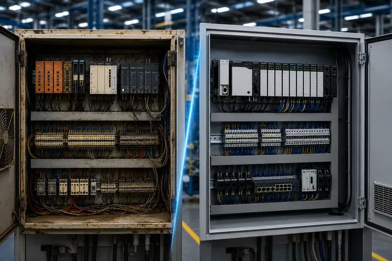 Modernização de Painéis de Controle