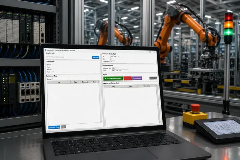 Sistema de Aquisição de Dados Industriais
